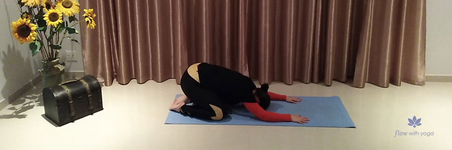  Balasana – Child’s pose